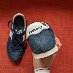Saucony navy/white sneakers size 6.5